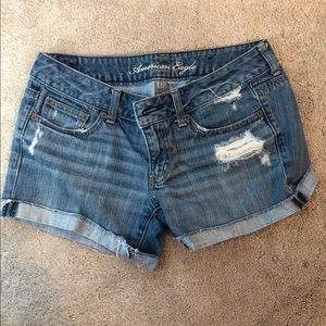 American Eagle blue jean shorts